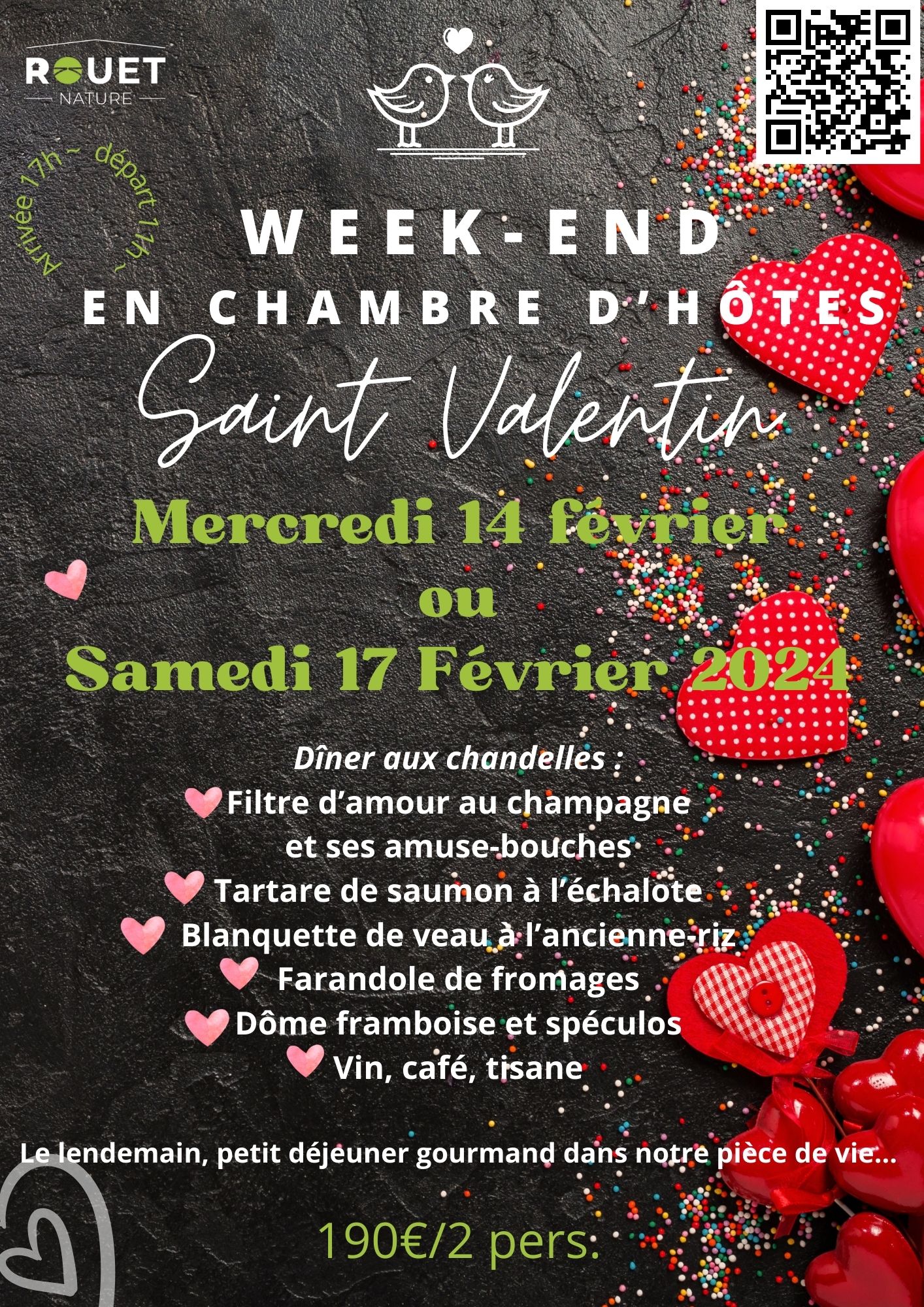 Week-end Saint Valentin en France